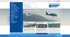 Desktop Screenshot of aeroclubsanmarino.sm